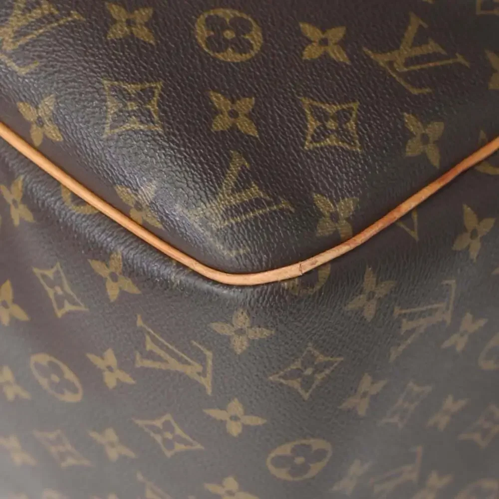 LOUIS VUITTON Brown Monogram Canvas Boston Bag